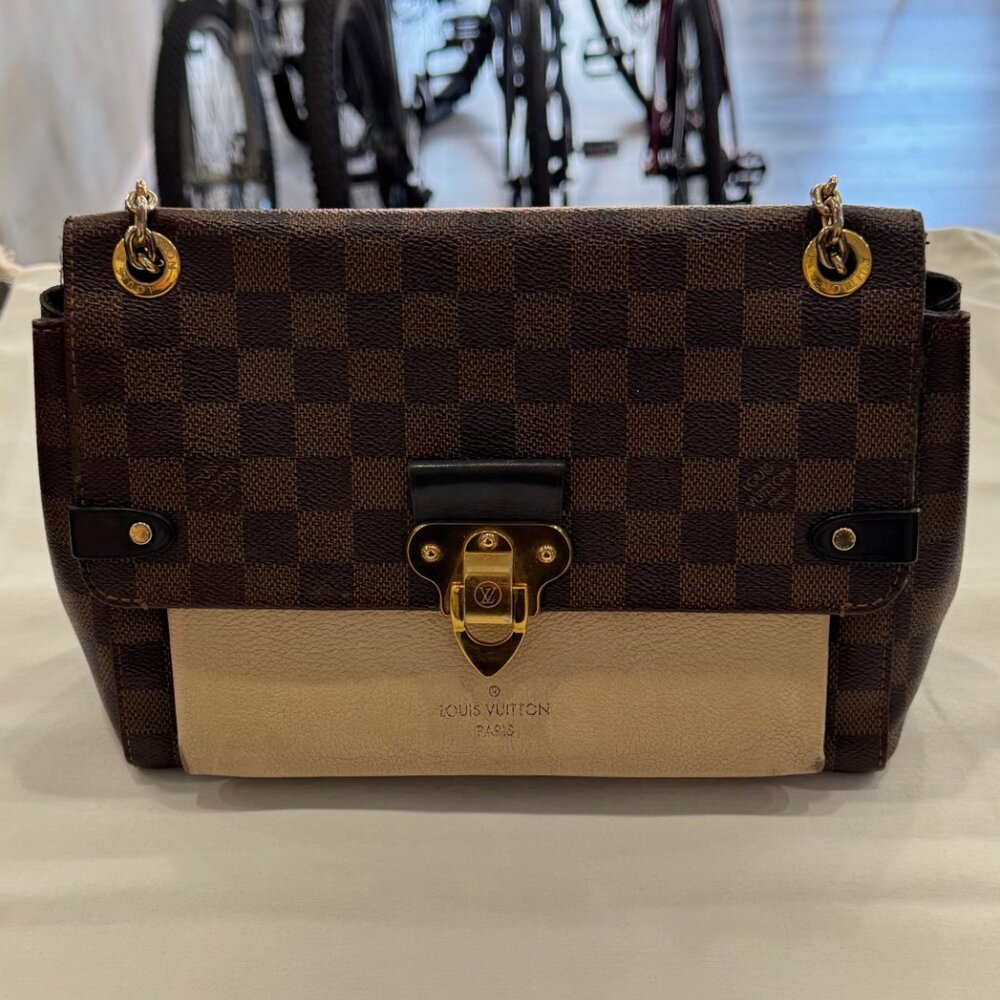 Louis Vuitton Vavin PM Damier Ebene Canvas Shoulder Bag